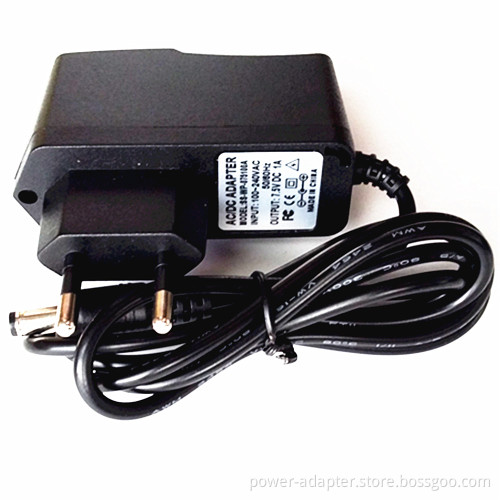 7.5V 1A 100% New AC 100V-240V Converter power Adapter DC 7.5V 1A Power Supply EU Plug DC 5.5mm x 2.1mm